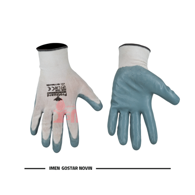 دستکش کار کف مواد SMS