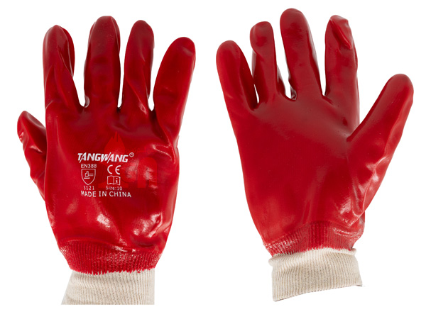 دستکش کار ضد اسید مچ کش دار