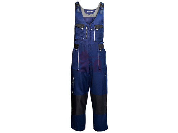 لباس کار دوبنده مدل دار سرمه‌ای